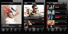 Vevo iPhone App Vevo iPhone App