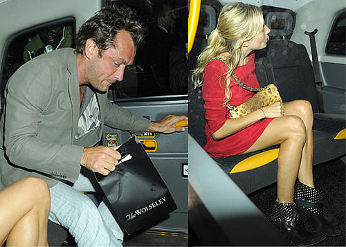 Pictures of Sienna Miller and Jude Law On A Date At The Wolseley In London
