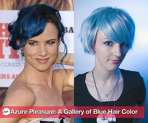 Pictures of People With Blue Hair