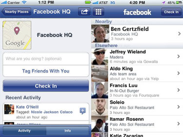Using Facebook Places
