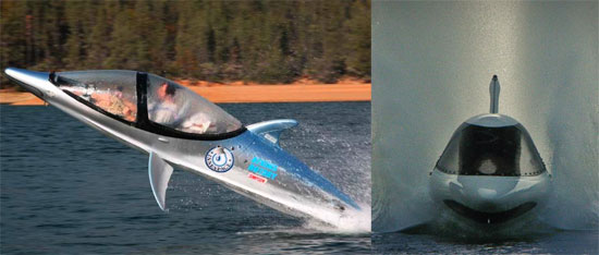 Pictures of the Seabreacher Personal Submarine