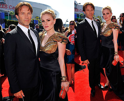 Pictures of Anna Paquin and Stephen Moyer at the 2010 Primetime Emmys