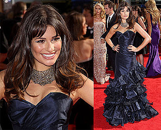 Pictures of Lea Michele at the 2010 Primetime Emmys 2010-08-29 17:14:06