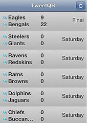 TweetQB For iPhone