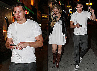 Pictures of Channing Tatum on Dinner Date With Mystery Girl