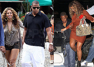 Pictures of Jay-Z and Beyonce Knowles on Vacation in Italy