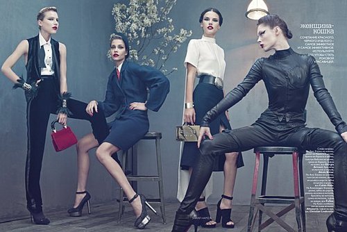 Dree Hemingway, Ana Beatriz Barros, Alessandra Ambrosio, and Coco Rocha in New Life, Photographer: Sharif Hamza, Stylist: Simon Robins
Dree Hemingway, Ana Beatriz Barros, Alessandra Ambrosio, and Coco Rocha in New Life, Photographer: Sharif Hamza, Stylist: Simon Robins