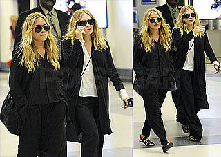 Mary Kate and Ashley Leave LA to Join Us For NY Fashion Week