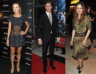 Pictures of Blake Lively, Alexander Skarsgard, and Rachel Bilson