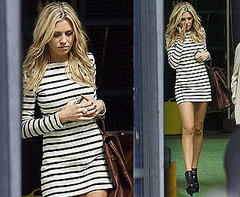 Pictures of Abbey Clancy Without Her Engagement Ring On Leaving ITV Studios