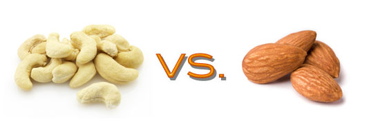 Nutritional Comparison of Almonds and Cashews Nutritional Comparison of Almonds and Cashews