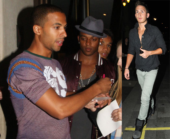 Picture of JLS and Big Brother's JJ Picture of JLS and Big Brother's JJ