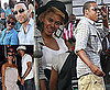 Beyonce, Jay Z, Alicia Keys and John Legend at the Rock the Bells Festival
