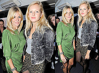 Pictures of Sienna and Savannah Miller Attending Announcement of 2010 Nominees For British Fashion Awards