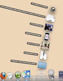 How to Put Recent Downloads Folder Back on the Dock