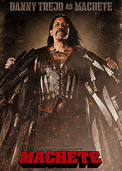 Machete in Theaters, Starring Danny Trejo, Robert De Niro, Lindsay Lohan, and Jessica Alba Machete in Theaters, Starring Danny Trejo, Robert De Niro, Lindsay Lohan, and Jessica Alba