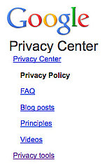 Google's Privacy Policies Google's Privacy Policies