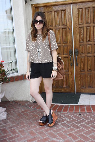 "we should all wear polka dots"