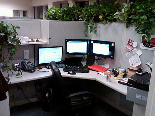 Dual Screens are for Slackers :)