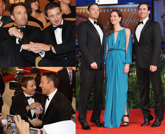 Ben Affleck, Rebecca Hall, Jeremy Renner, and Jon Hamm Premiering The Town in Venice Ben Affleck, Rebecca Hall, Jeremy Renner, and Jon Hamm Premiering The Town in Venice
