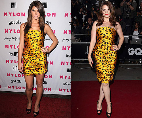 Photos of Ashley Greene and Hayley Atwell in D&G Polka Dot Dress