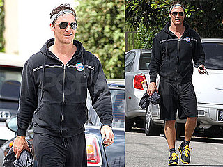 Pictures of Matthew McConaughey Leaving the Gym in LA
