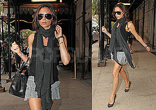 Pictures of Victoria Beckham in NYC Before Her Fashion Week Show