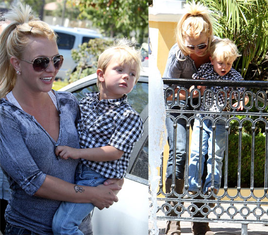 Pictures of Britney Spears and Jayden James Pictures of Britney Spears and Jayden James