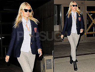 Pictures of Gwyneth Paltrow Traveling From London to LA For Stand Up to Cancer