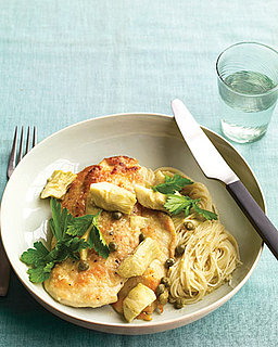 Recipe For Chicken With Artichokes and Angel Hair