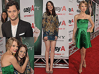 Pictures of Taylor Swift and Emma Stone at Easy A Premiere in LA
