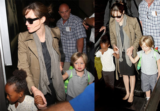 Pictures of Angelina Jolie, Shiloh and Zahara Pictures of Angelina Jolie, Shiloh and Zahara