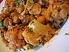 New York Time Recipe For Chickpeas, Cauliflower, Peas, and Couscous