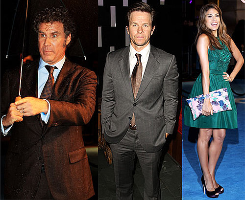 Eva Mendes, Mark Wahlberg and Will Ferrell at The Other Guys London Premiere 2010-09-15 20:00:00
