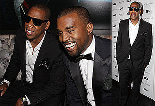 Pictures of Kayne West and Jay-Z at a Rocawear Event Held at the Gansevoort Hotel in NYC 2010-09-16 17:00:00