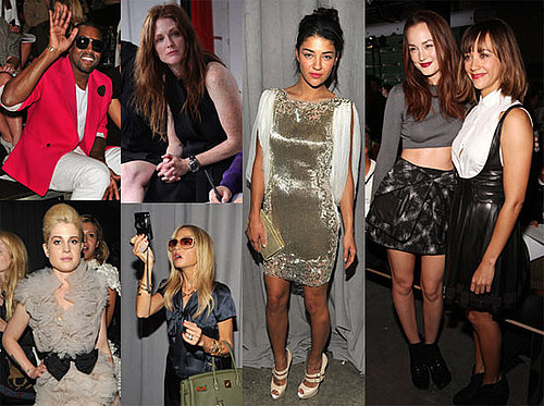 Kanye West, Rachel Zoe, Leighton Meester and More at 2011 Spring New York Fashion Week