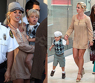Pictures of Britney Spears, Jayden James, and Sean Preston Shopping in LA