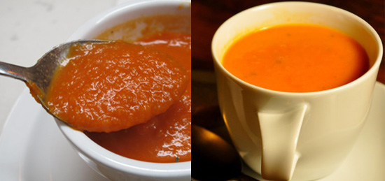 Would You Rather Eat Creamless or Creamy Tomato Soup? Would You Rather Eat Creamless or Creamy Tomato Soup?