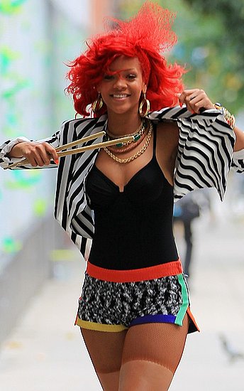 Rihanna's "What's My Name?" Video Shoot