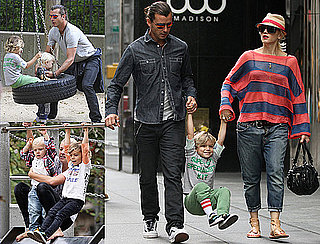 Pictures of Gwen Stefani and Gavin Rossdale at the Park in NYC With Kingston and Zuma