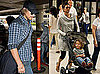Pictures of Halle Berry with Gabriel Aubry and Nahla at LAX