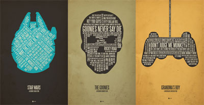 Geeky Movie Posters