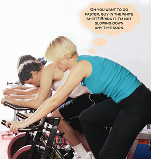 Being Competitive at the Gym