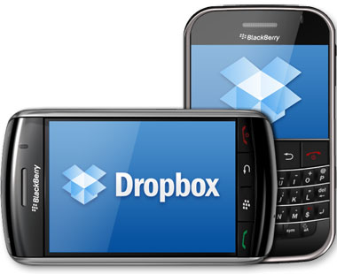 New Dropbox App For Blackberry