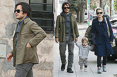 Pictures of Gael Garcia Bernal With Pregnant Wife Dolores and Son Lazaro Pictures of Gael Garcia Bernal With Pregnant Wife Dolores and Son Lazaro