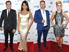 Pictures of Lea Michele, Kellan Lutz, Kelly Osbourne, and Joaquin Phoenix at PETA Humanitarian Awards Pictures of Lea Michele, Kellan Lutz, Kelly Osbourne, and Joaquin Phoenix at PETA Humanitarian Awards