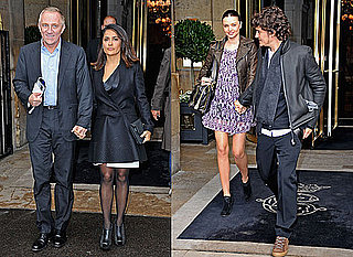 Pictures of Celebrities at Paris Fashion Week Front Rows Including Orlando Bloom, Miranda Kerr