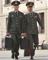 Pictures of Tom Cruise, Simon Pegg Filming Mission Impossible 4 in Prague