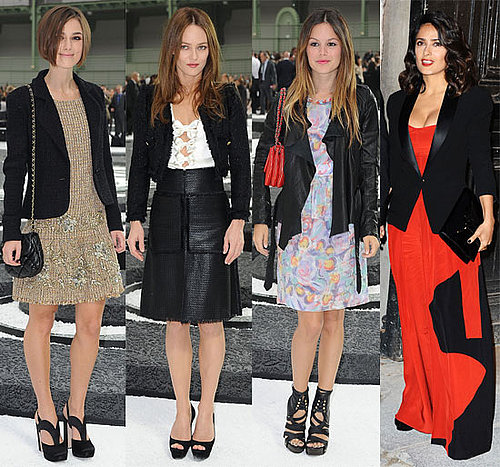 Keira Knightley, Pregnant Lily Allen, Rachel Bilson and More at 2011 Spring Paris Fashion Week
