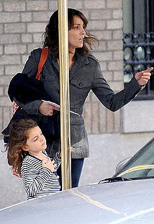 Pictures of Tina Fey and Alice Richmond Heading to School in NYC